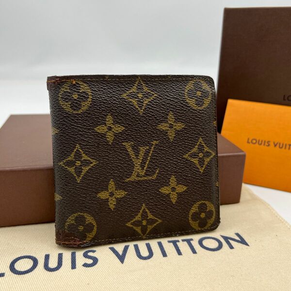 ルイヴィトン LOUIS VUITTON モノグラム 人気二つ折り財布レディースファッション