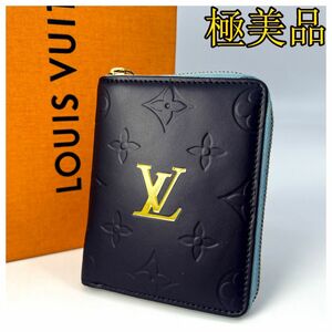 極美品　人気財布ルイヴィトン ブルームファスナーミニ　2W折財布 小銭入れ メンズの人気カードケース LOUIS VUITTON