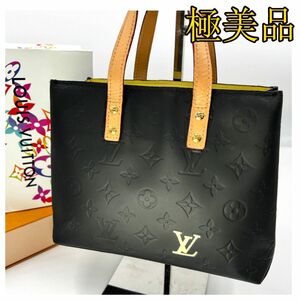 ルイヴィトン ヴェルニ モノグラム リードPMバッグフューシャ　トートバッグ LOUIS VUITTON レディース