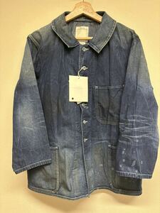 34 visvim SS BUCKY COVERALL DRY DENIM