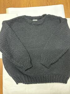 6 visvim AMPLUS BOATNECK HAND-KNIT 3 BLACK