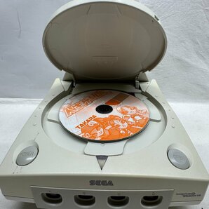 【動作未確認品】Dreamcast ドリームキャスト コントローラー1つ 本体1つ 白 ジャンク 箱無し コード無し ソフトあり1つの画像3