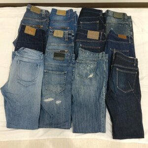 ジーンズ　まとめ売り　大量　ディーゼル/Nudie Jeans他　インディゴ　ブルー　レディース/メンズ　サイズ　いろいろ