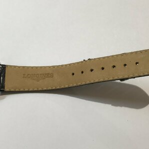 【稼働品】LONGINES ロンジン L4.758.4 クオーツ 腕時計 二針 箱有り 中古品 ケースサイズ35㎜×35㎜×5㎜ ベルト長さ最短約16㎝最長約20㎝の画像6