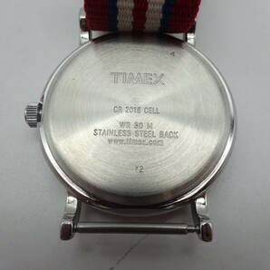 ☆可動品☆ #26235 TIMEX/タイメックス INDIGLO/インディグロ クオーツ 布ベルト 可動品の画像5