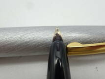 ☆ペン先14K☆ #23606 SHEAFFER/シェーファー 筆記未確認 シルバー×ゴールド ネーム入り _画像3