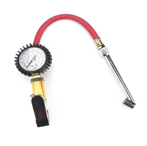  air pump automobile for motorcycle vertical tire gauge attaching . pressure adjustment possibility air zipper red red 