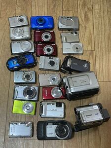 Canon Nikon OLYMPUS CASIO SONY Panasonic Ricoh LUMIX Casioデジタルカメラ まとめ売り