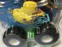 ホットウィール DUCK N' ROLL 黄 HotWheels ダックンロール アヒル MONSTER TRUCKS モンスタートラック モントラ 未開封_画像3