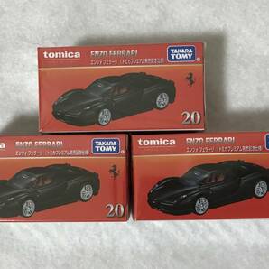 即決 3台在庫 トミカ プレミアム 20 エンツォ フェラーリ トミカプレミアム発売記念仕様 tomica PREMIUM ENZO FERRARI 未開封の画像7