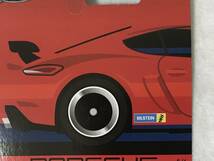 バースデー限定 ホットウィール PORSCHE 718 CAYMAN GT4 赤 HotWheels ポルシェ ケイマン BILSTEIN ビルシュタイン 未開封_画像6