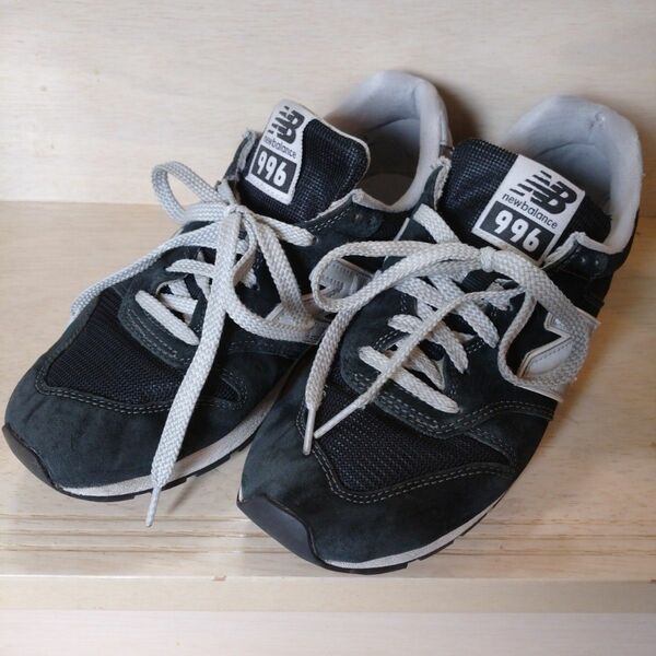 ニューバランス ローカット 黒　Dワイズ NEW BALANCE CM996