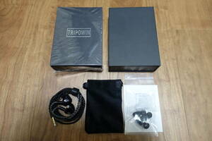 ☆TRIPOWIN Rhombus LCP/PU複合振動板DD＋Knowles製BA カナル型 有線イヤホン リケーブル可