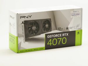 2年保証 PNY GeForce RTX 4070 12GB VERTO STANDARDDUAL FAN グラフィックスボード 