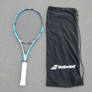 美品 バボラ ピュアドライブ VS G3 2019年モデル 黒青 BABOLAT PURE DRIVE VS 佐川急便700円 