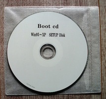  Windows 95/98/ME/2000/XP　インストール用 起動ディスク boot CD ( PC/AT機互換用)_画像2