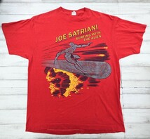 80s Joe Satriani ジョー サトリアーニ MARVEL マーベル SILVER SURFER Tシャツ XL USA製 Surfing With The Alien 88年 CHED by ANVIL _画像1