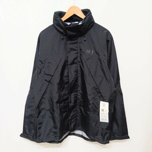 未使用品 HELLY HANSEN ヘリーハンセン Helly Rain Jacket HOE12311 ヘリーレインジャケット ブラック ナイロンジャケット