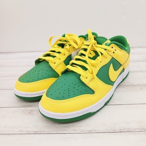 未使用品 NIKE DUNK LOW RETRO BTTYS DV0833-300 ナイキ ダンク ロー レトロ APPLE GREEN/YELLOW STRIKE