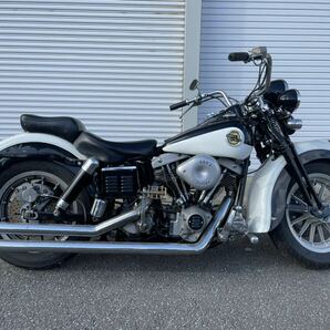 ショベルヘッド shovelhead 1976年 FXE1200 FLH風カスタム スプリンガーの画像4