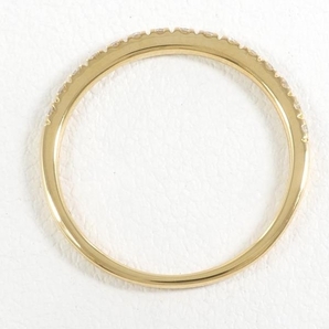 スタージュエリー K18YG リング 指輪 5号 ダイヤ 0.08 総重量約0.8g 中古 美品 送料無料☆0315の画像2