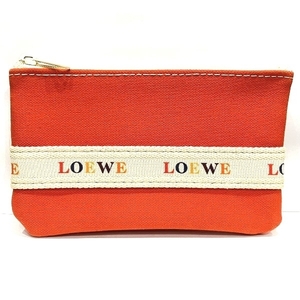  Loewe парусина Logo бренд мелкие вещи сумка женский *0339