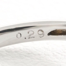 K14WG リング 指輪 12.5号 ダイヤ 0.29 総重量約1.4g 中古 美品 送料無料☆0315_画像7