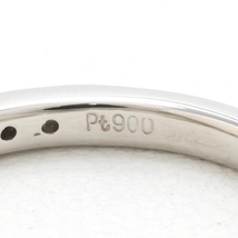 PT900 リング 指輪 10号 ダイヤ 総重量約2.9g 中古 美品 送料無料☆0338_画像6