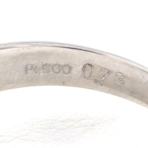 PT900 リング 指輪 12号 ルビー 0.73 ダイヤ 0.29 総重量約5.0g 中古 美品 送料無料☆0315_画像6