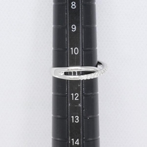 K18WG リング 指輪 11号 ダイヤ 0.12 総重量約3.7g 中古 美品 送料無料☆0338_画像5