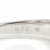 K18WG リング 指輪 11号 ダイヤ 0.12 総重量約3.7g 中古 美品 送料無料☆0338_画像7