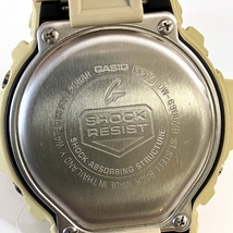 カシオ G-SHOCK DW-6900ZB クォーツ ゼブラ カモフラージュ ゴールド 時計 腕時計 メンズ 美品☆0341_画像5