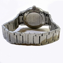 ティファニー アトラスドーム　デイト クォーツ ブルー文字盤 時計 腕時計 レディース☆0321_画像6