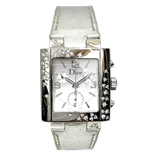  Dior liva Sparkling D81-101 кварц хронограф часы наручные часы женский *0203