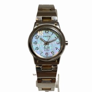  Citizen Wicca E030-S006015 солнечный часы наручные часы женский *0203