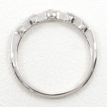 K18WG リング 指輪 8号 ダイヤ 0.20 総重量約1.4g 中古 美品 送料無料☆0315_画像2