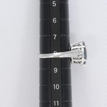 PT900 リング 指輪 8号 ブラックオパール 1.40 ダイヤ 0.26 総重量約5.7g 中古 美品 送料無料☆0315_画像5