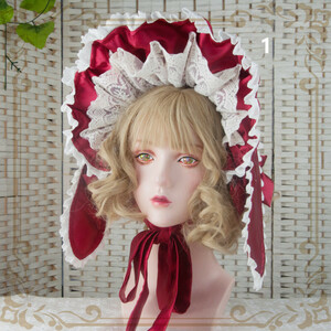  Lolita .... bonnet hat .... ear usa ear ear attaching starting up possibility head dress Katyusha hair accessory .. lovely 