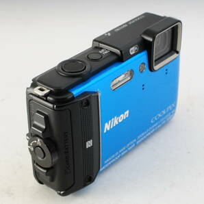 ★人気品★ Nikon ニコン COOLPIX クールピクス AW130 コンパクトデジタルカメラ 防水カメラ ブルー#281.60の画像4