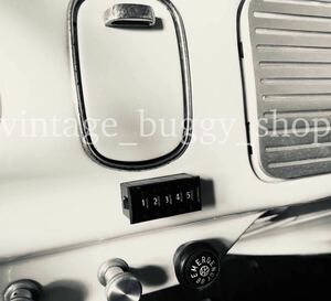  trip counter tripmeter air cooling VW Beetle split oval Volkswagen type 2 bus Karmann-ghia type 3 Porsche 356