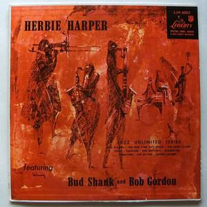 ◆ HERBIE HARPER, BUD SHANK and BOB GORDON ◆ Liberty LJH 6003 (turquoise) ◆ V