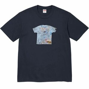 Supreme 30th Anniversary First Tee "Navy" Lサイズ