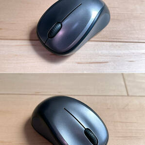 【used】Logicool (ロジクール) ワイヤレスマウス M235 シルバー Wireless Mouseの画像2