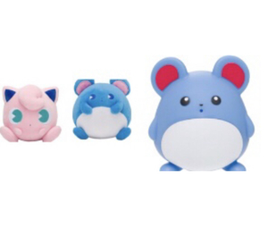 3点 新品未開封 ポケモンセンター サイコソーダ マリル プリン pokemon ぬいぐるみ みずでっぽう 水鉄砲 トウキョーベイ 限定 リニューアル