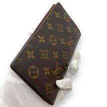 LOUIS VUITTON ルイヴィトン 長財布 ポルトフォイユ ブラザ モノグラム ブラウン 茶 2つ折り_画像10