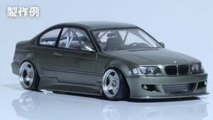 1/24nunu model kit（プラッツ）e46 JDMstyleエアロ【2_B-N】