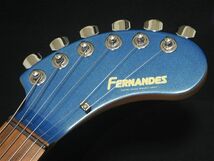 FERNANDES DIGI-ZO PBU デジゾー エフェクター/チューナー機能搭載 アンプ内蔵ミニギター ZO-3 パール・ブルー メタリック 青_画像6