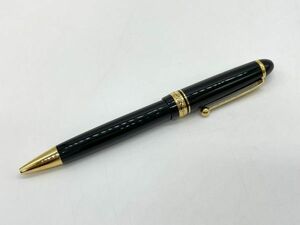 １円～ PILOT パイロット カスタム74 ツイスト式 ボールペン ブラック×ゴールド 字幅1.0mm イニシャル有 筆記確認済み