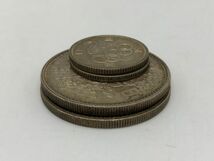 １円～ 昭和39年 東京オリンピック記念 1000円銀貨×2枚 100円銀貨×2枚 セット 総重量約49.5g 記念硬貨 東京五輪_画像3