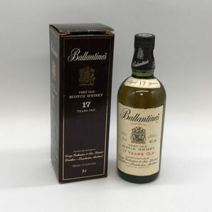 【未開栓】バランタイン Ballantine's 17年 ベリーオールド スコッチ ウイスキー 750ml 43% 箱付きの画像1